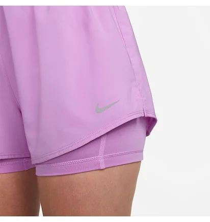 Шорты женские Nike One Dri-Fit High-Rise 3In 2In1 Short Violet DX6016-532