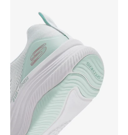 Кроссовки женские Skechers Relaxed Fit: DLux Fitness - Fresh Feel White 150230-MTMT