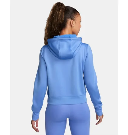 Худи женское Nike One Tf Po Hoodie Lbr Light Blue FB5210-450