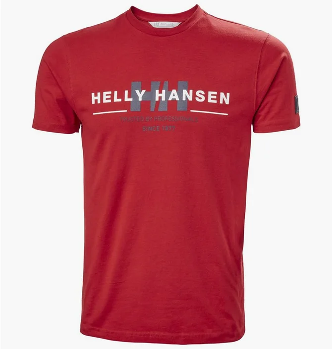 Футболка мужская Helly Hansen Rwb Graphic T-Shirt Red 53763-162