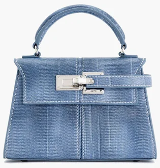 Сумка жіноча JW PEI Elise Top Handle Bag Blue BB2023BG78419JWP