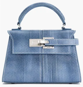 Сумка женская JW PEI Elise Top Handle Bag Blue BB2023BG78419JWP