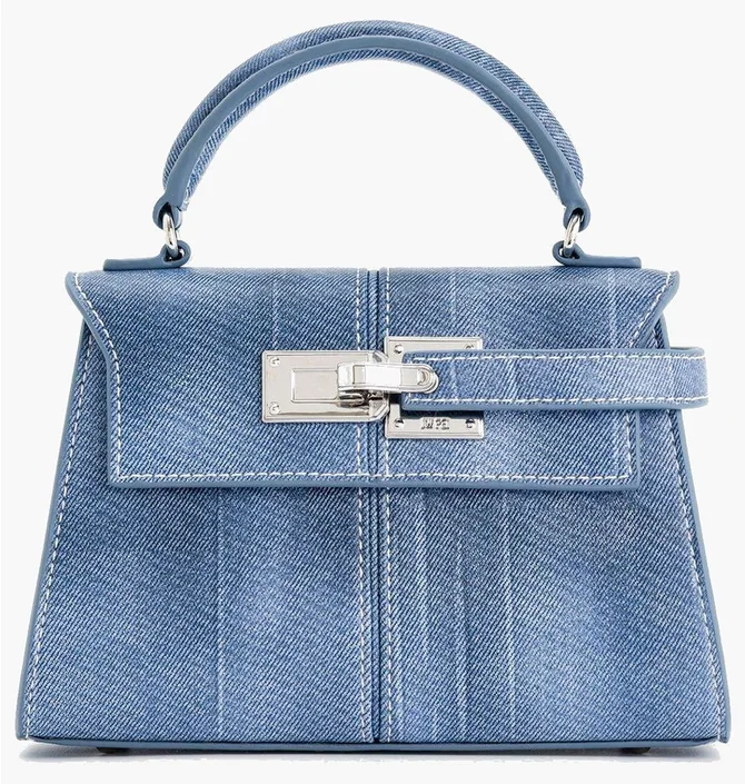 Сумка жіноча JW PEI Elise Top Handle Bag Blue BB2023BG78419JWP