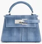 Сумка жіноча JW PEI Elise Top Handle Bag Blue BB2023BG78419JWP