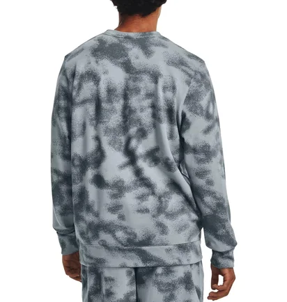 Свитшот мужской Under Armour Sweatshirt Ua Rival Terry Nov Crew Grey 1377186-465