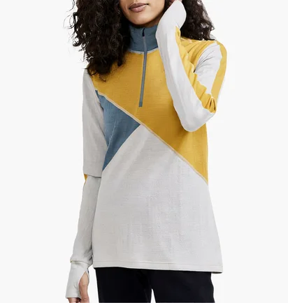Кофта жіноча Craft Nordic Wool White/Yellow 1911149-914500