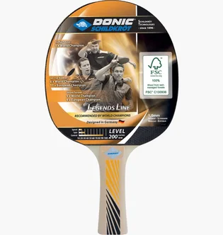 Ракетка для настольного тенниса Donic Legends Black/Red 705221