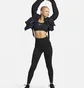 Топ жіночий Nike Swoosh Medium Support Black DX6821-010