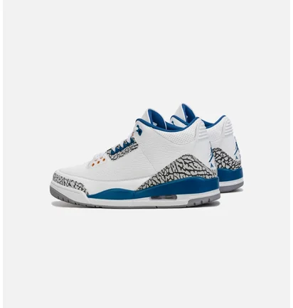Кроссовки мужские Air Jordan 3 Retro Wizards True White CT8532-148