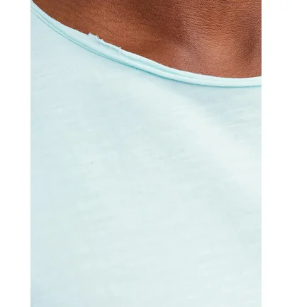 Футболка чоловіча Jack & Jones Jjebasher O-Neck Ss Noos Blue 12182498-SOOTHINGSEA