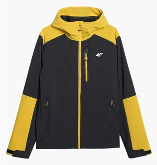 Куртка мужская 4F Softshell Windproof 8000 Yellow/Black 4FRAW25TSOFM506-71S