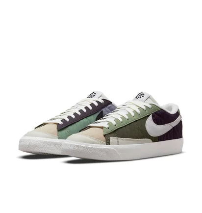 Кроссовки мужские Nike Blazer Lowtoasty Green/Violet DD8026-500