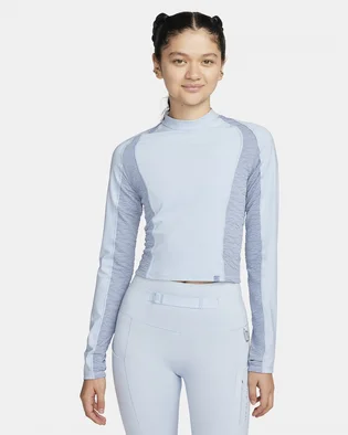 Лонгслив женский Nike Dri-Fit Trail Light Blue FN4706-440