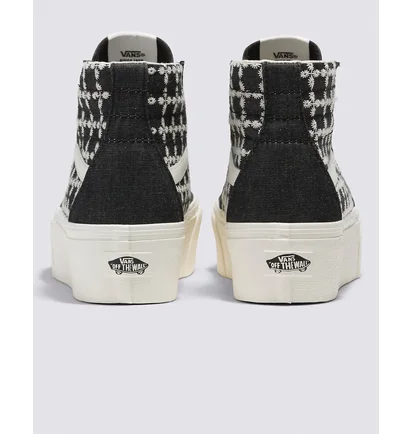 Кеды женские Vans Denim Mix Sk8-Hi Tapered Stackform Shoe Black VN0A5JMKBMA
