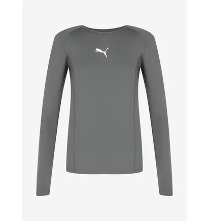 Лонгслив мужской Puma Liga Baselayer Tee Ls Grey 65592017