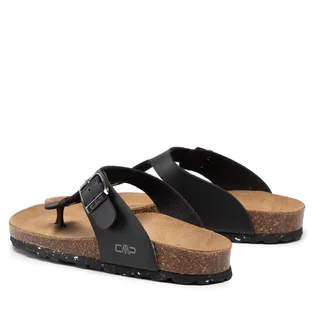 Тапочки женские Cmp Eco Mymosa Wmn Flip Flop Black/Brown 3Q91036-U901