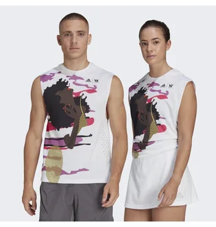 Майка унисекс Adidas Tennis New York Sleeveless Tee (Gender Neutral) White Hn9440