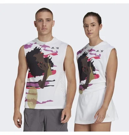 Майка унисекс Adidas Tennis New York Sleeveless Tee (Gender Neutral) White Hn9440