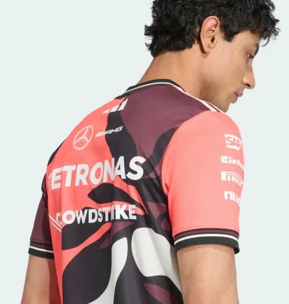Футболка чоловіча Adidas Mercedes - Amg Petronas Formula One Team Driver Authentic Summer Pack Multi JZ6203