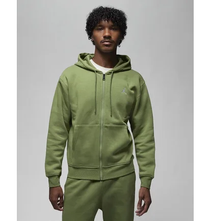 Толстовка мужская Air Jordan Essentials Full-Zip Fleece Hoodie Green FJ7771-340