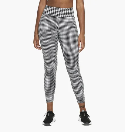 Лосины женские Nike Dri-Fit White/Black DD4563-100