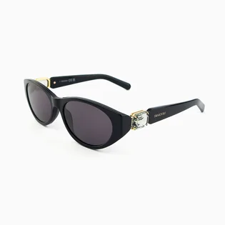 Солнцезащитные очки женские Swarovski Grey/Black 0350-01A