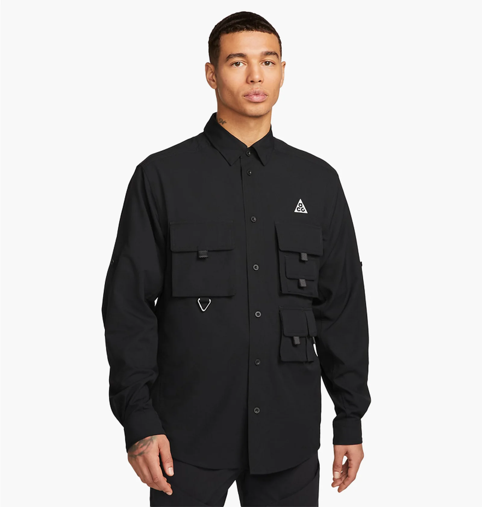 ᐉ Сорочка чоловіча Nike Acg Dri-Fit Uv Devastation Trail Black
