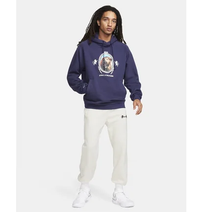 Худи мужское Nike Lebron Pullover Fleece Hoodie Blue FB7123-555