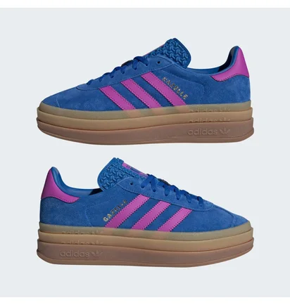 Кроссовки женские Adidas Gazelle Bold Shoes Blue IG4367