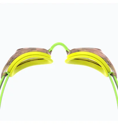 Окуляри для плавання унісекс Speedo Vanquisher 3.0 Mirrored Green/Yellow 8-00473417218