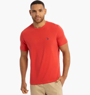 Футболка мужская U.S. Polo Assn Red 113904-0400A-RED
