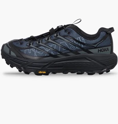 Кроссовки мужские Hoka Mafate Three2 Wordmark Black 1175490-BCKT