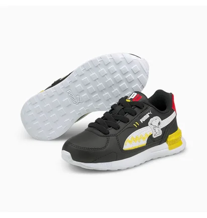 Кроссовки детские Puma Peanuts X Graviton Snoopy Black 380940-01