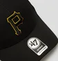 Кепка унісекс 47 Brand Mlb Pittsburgh Pirates Black MVP20WBV-BKJ
