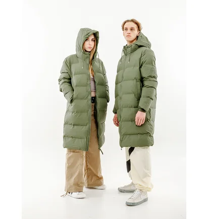 Парка унісекс Rains Jackets Green 1507-OLIVE