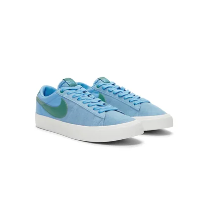 Кроссовки унисекс Nike Zoom Blazer Low Pro Gt Sb Light Blue FJ1679-400