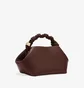 Сумка жіноча GANNI Brown Small Bou Bag Brown A590689000