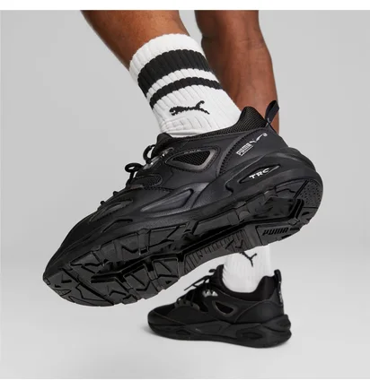 Кроссовки унисекс Puma Trc Blaze Triple Black 384959-02