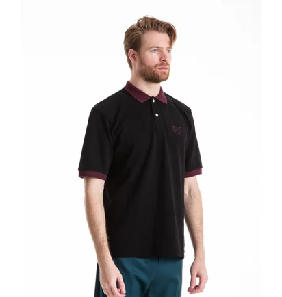 Кофта чоловіча Palmes Arthur Polo Black 10001