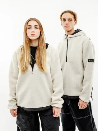 Худі унісекс Rains Tops Beige 1853-OFFWHITE