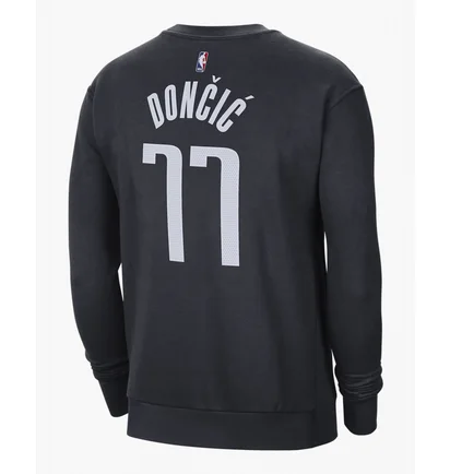 Лонгслів чоловічий Nike Nba Dallas Mavericks Courtside Statement Edition Black DN9820-426