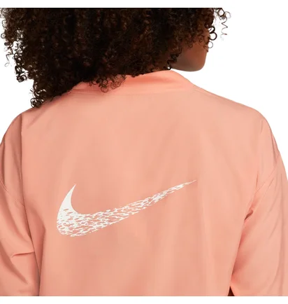 Вітровка жіноча Nike W Nk Swoosh Run Jacket Peach Dm7775-824
