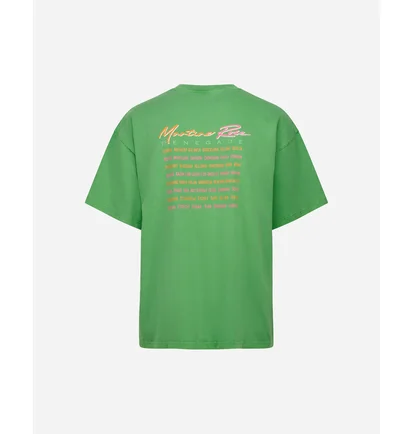 Футболка женская Martine Rose Logo Print Green 212758UTS000001-MR055