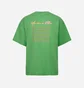 Футболка женская Martine Rose Logo Print Green 212758UTS000001-MR055