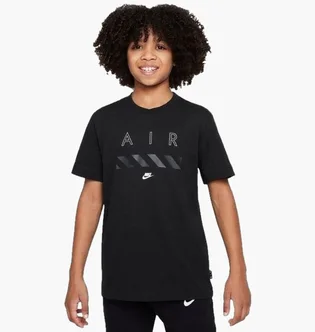 Футболка детская Nike Air Older Kids T-Shirt Black HV5191-010