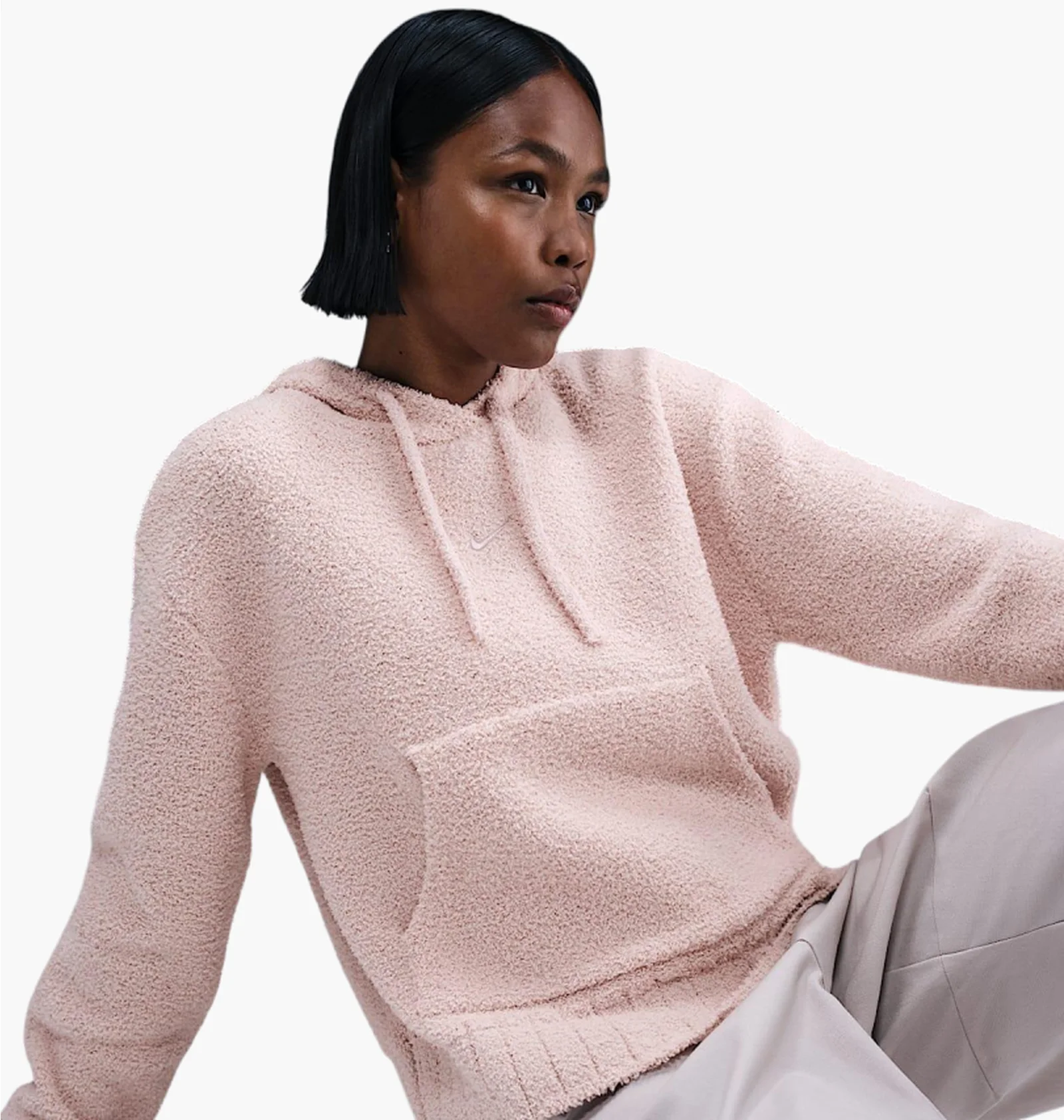ᐉ Худі жіноче Nike Sportswear Phoenix Cosy Boucle Pink HV2768-667