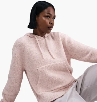 Худи женское Nike Sportswear Phoenix Cosy Boucle Pink HV2768-667