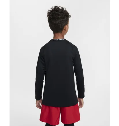 Лонгслів дитячий Nike Df Ls Crew Warm Black HF4362-010