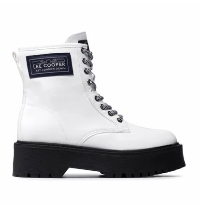 Ботинки женские Lee Cooper White LCJ21470666LB