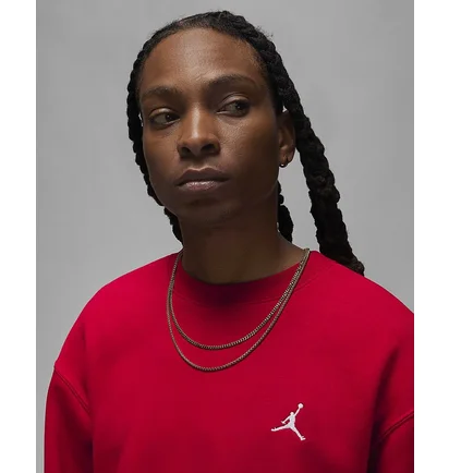 Свитшот мужской Air Jordan Brooklyn Fleece Red FJ7776-687